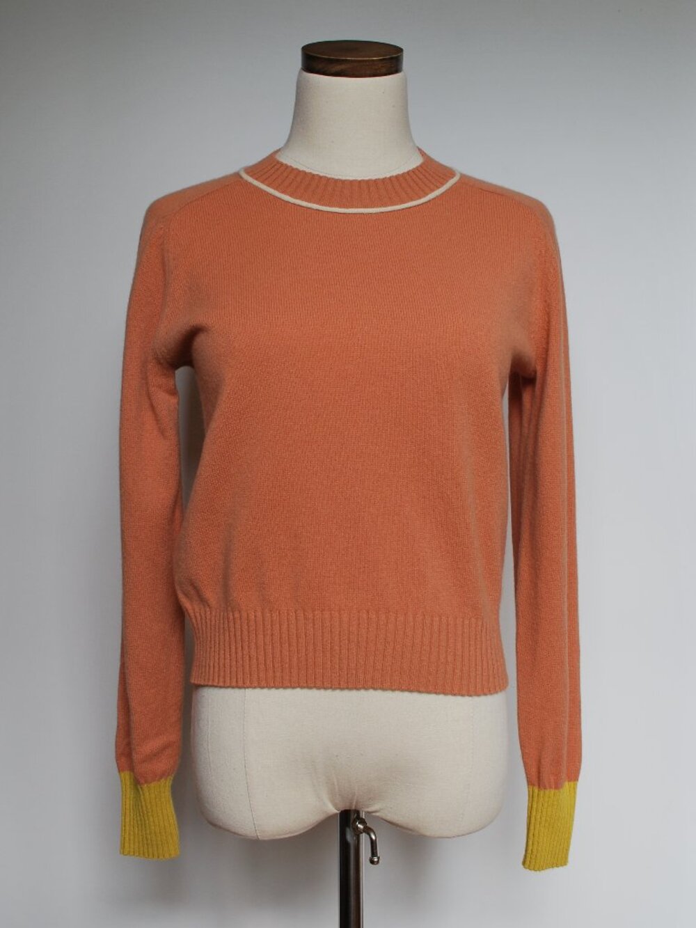 Everlane The ReCashmere Crewneck Sweater | Orange | Small